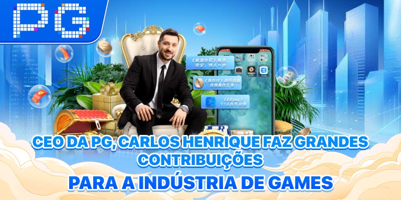 CEO da PG Carlos Henrique faz grandes contribuições para a indústria de games CEO da PG Carlos Henrique faz grandes contribuições para a indústria de games